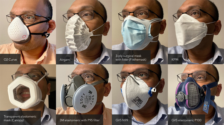 COVID-19 and its variants:How N95 (hi-fi) masks can protect us
